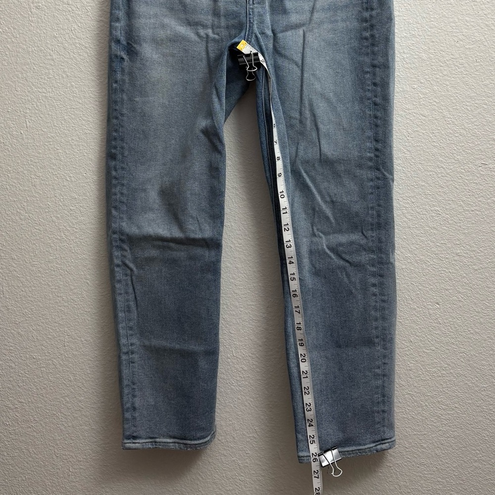 American Eagle AE Mom Straight Jean stretch Women's Jeans size 6 short - Picture 3 of 12